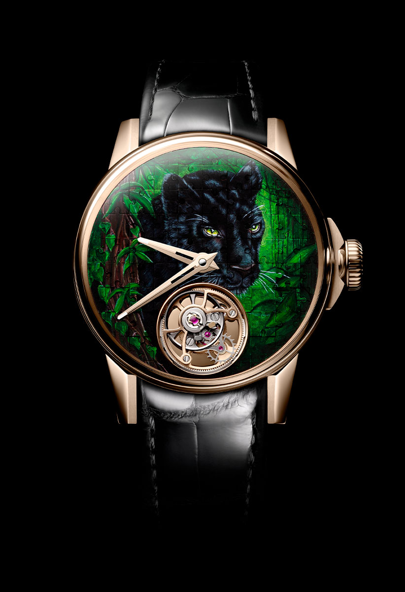 Tourbillon Puzzle Black Panther LM-135.50.BP