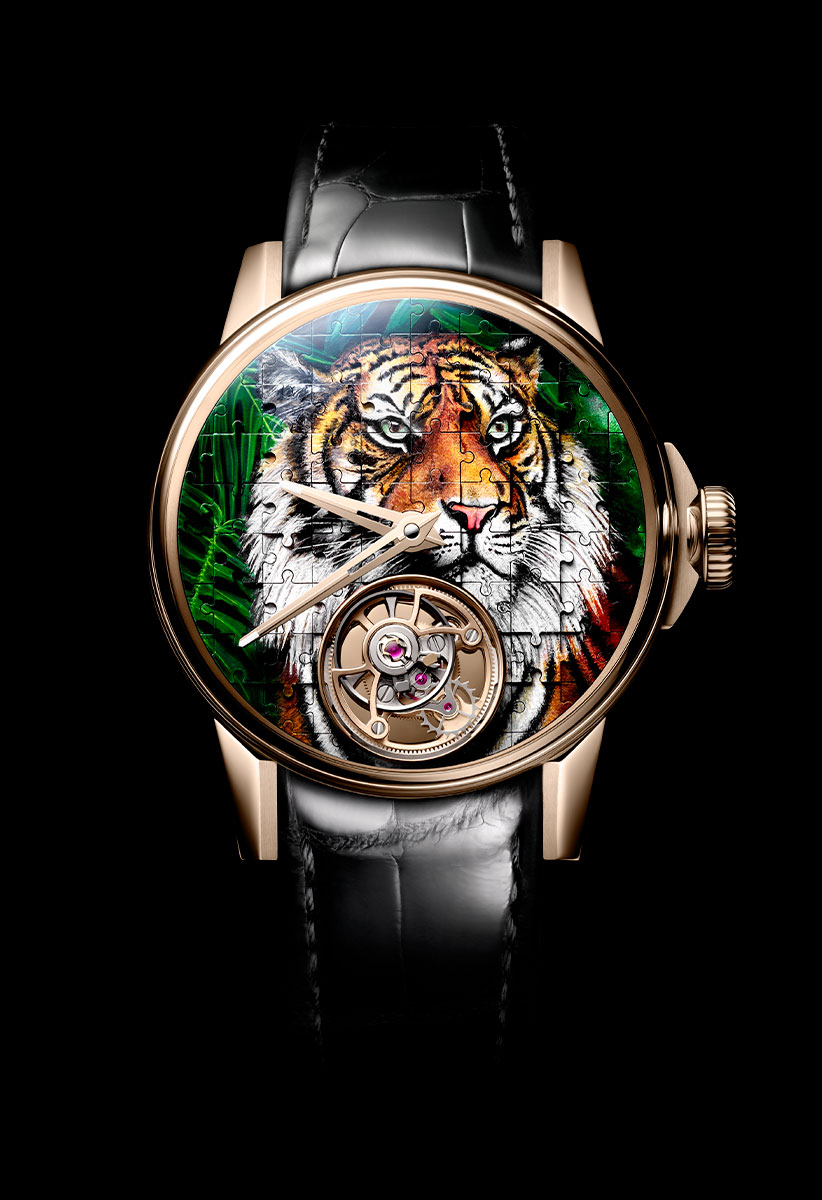 Tourbillon Puzzle Tiger LM-135.50.TI