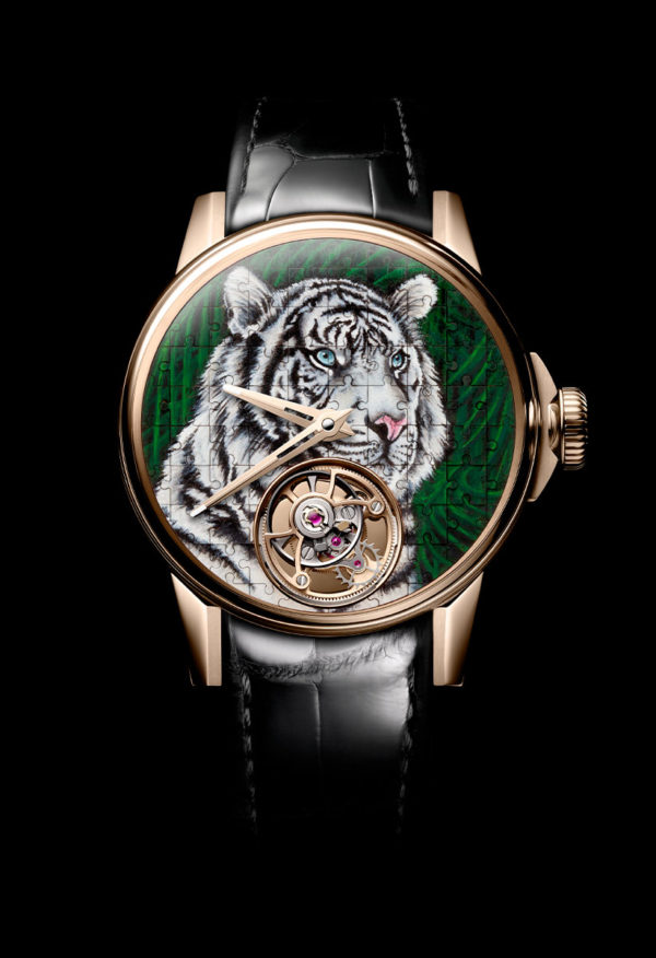 Tourbillon Puzzle White Tiger LM-135.50.WT
