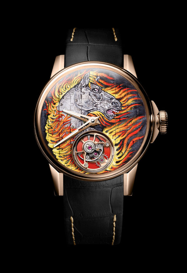 Tourbillon Puzzle Fire Horse LM-135.50.FH